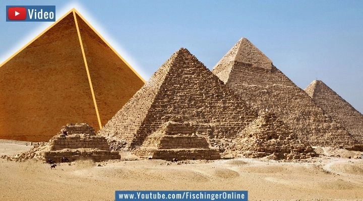 Die "schwarze Pyramide": Eine verschollene 4. Pyramide von Gizeh - gab es sie? (Bild: Fischinger)