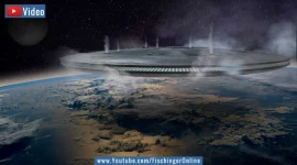 "Wissenschaftler entdecken beschädigtes Alien-Raumschiff im Orbit um die Erde" (Bild: gemeinfrei/KI)