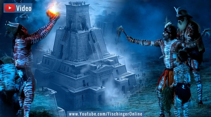 Die "Gympie-Pyramide" in Australien: Modern oder steckt doch weit mehr dahinter? (Bilder: via KI/gemeinfrei / Montage: Fischinger)