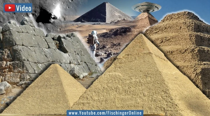 Pyramiden-Geheimnisse weltweit | Mystery Files XXL, vol. 6 - Phänomene, Rätsel, Entdeckungen (Bilder: Fischinger / NASA / gemeinfrei/KI / Montage: Fischinger)