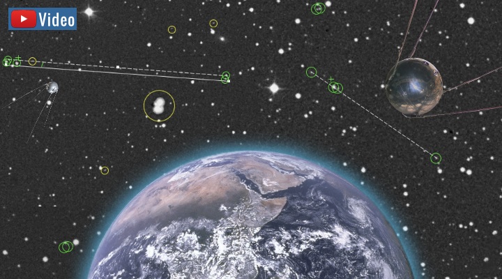 Rätselhafte Lichter im All: Was sind die Transienten? (Bilder: gemeinfrei & B. Villarroel / Montage: Fischinger) Rätselhafte Lichter im All: Was sind die Transienten? (Bilder: gemeinfrei & B. Villarroel / Montage: Fischinger)