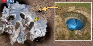 Die kuriose Story vom endlosen Loch "Mel's Hole" (Bilder: Google Earth & envato / Montage: Fischinger)