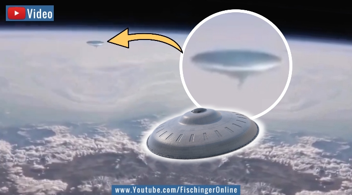 UFO von Bord der ISS gefilmt und vertuscht? Was können (und wollen) wir glauben? (Bilder: X-Screenshot & PixaBay / Montage: Fischinger)
