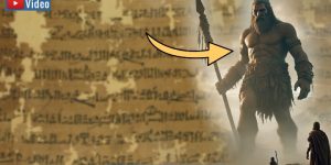 Vor 3300 Jahren: Biblische Riesen in geheimnisvollen ägyptischen Papyrus erwähnt - gab es sie doch? (Bilder: gemeinfrei/KI / Montage: Fischinger)