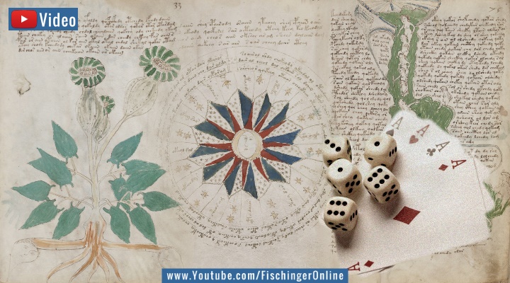 Voynich-Manuskript : Neue Hinweise auf die Art der Codierung? (Bilder: Gemeinfrei / Montage: Fischinger)