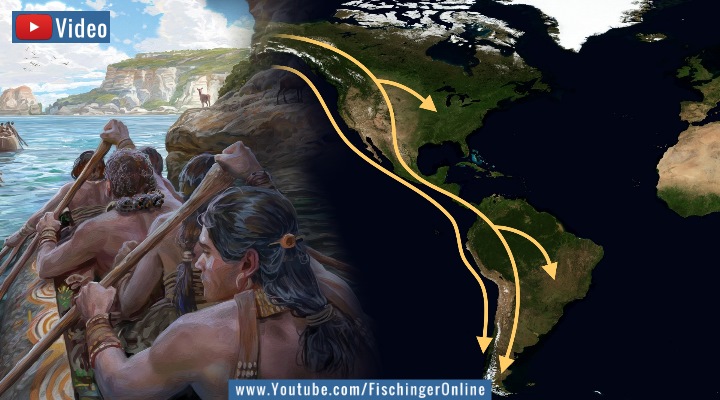 Besiedlung Amerikas: Neue Datierungen ändern (mal wieder) alles (Bilder: Google Earth & gemeinfrei / Montage: Fischinger)