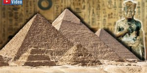 Pyramiden von Gizeh: In Wahrheit nur Ablenkung von den echten, geheimen Pharaonen-Gräbern? (Bilder: Fischinger & KI/gemeinfrei / Montage: Fischinger)