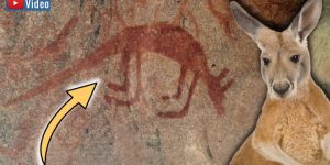Streit um Felsmalerei in Indien: Sehen wir hier wirklich ein Känguru schon vor 12.000 Jahren?