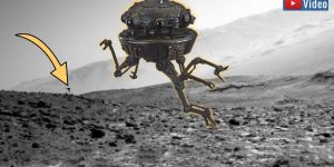 Männchen auf dem Mars: Kurioses und seltsames Bild des NASA Rover "Curiosity"(Bilder: NASA & gemeinfrei / Montage: Fischinger)