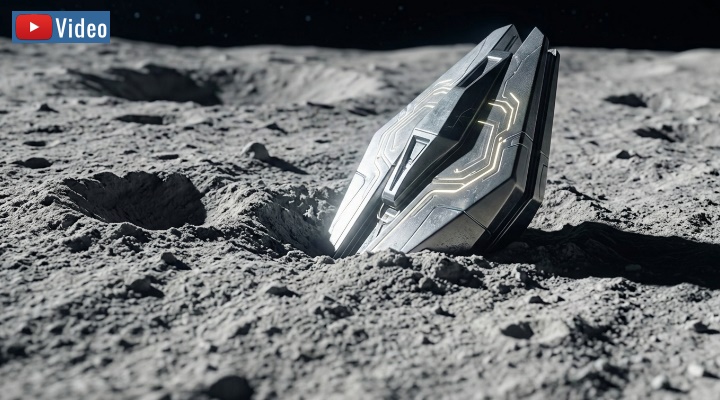 Spuren der Aliens - finden wir sie im Staub auf dem Mond? Vielleicht! (Bild: Fischinger via YT-KI) Spuren der Aliens - finden wir sie im Staub auf dem Mond? Vielleicht! (Bild: Fischinger via YT-KI)