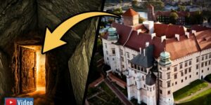 Bahnbrechendes Projekte an einer der wichtigsten Stätten Polens in Krakau: Myonen-Scans sollen verborgen Räume im Wawel-Hügel finden (Bild: Fischinger via YouTube-KI)